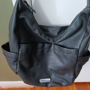 Nautical large hobo bag
